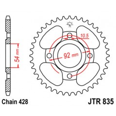 Ring, transmission, rear