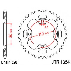 Ring, transmission, rear