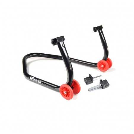 Back stand with swingarm supports