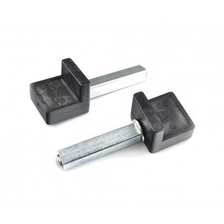 Back stand with swingarm supports