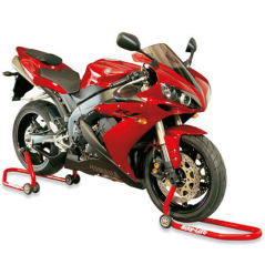 BIKE LIFT Caballete soporte trasero universal con soportes V para diabolos 29502