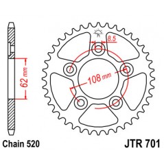 Ring, transmission, rear