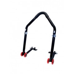 Removable rear stand with UNIVERSAL L-shaped rubber adapters