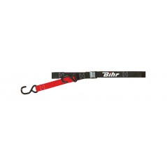 BIHR Correa de transporte negro/rojo 893549