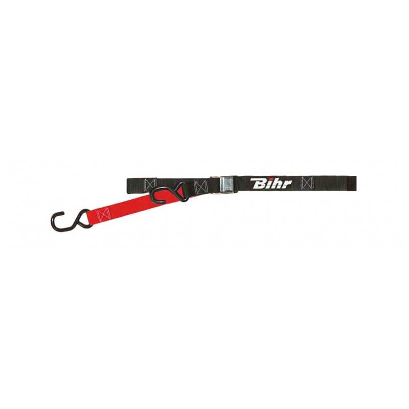 BIHR Correa de transporte negro/rojo 893549
