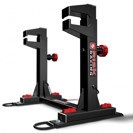 Support lock front wheel transport motorbike