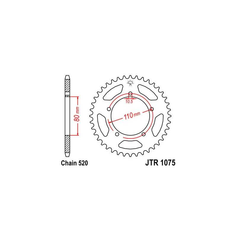 Ring, transmission, rear