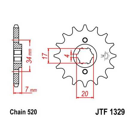 Pinion, attack, transmission front
