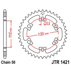 Ring, transmission, rear, steel  JT 1421
