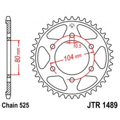 Ring, transmission, rear