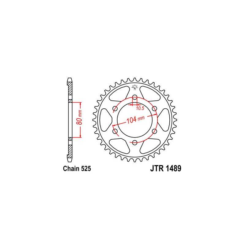 Ring, transmission, rear