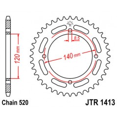 Ring, transmission, rear
