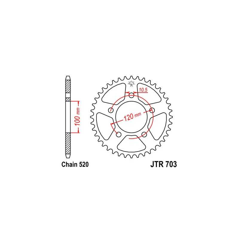Ring, transmission, rear
