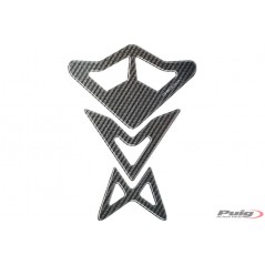 PUIG Protector de depósito adhesivo Sun para [modelo tu moto], negro/transparente 4512