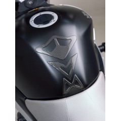 PUIG Protector de depósito adhesivo Sun para [modelo tu moto], negro/transparente 4512