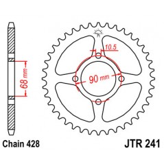 Ring, transmission, rear