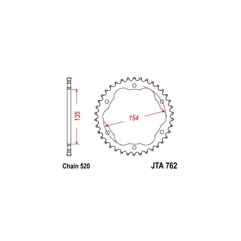 Ring, transmission, rear