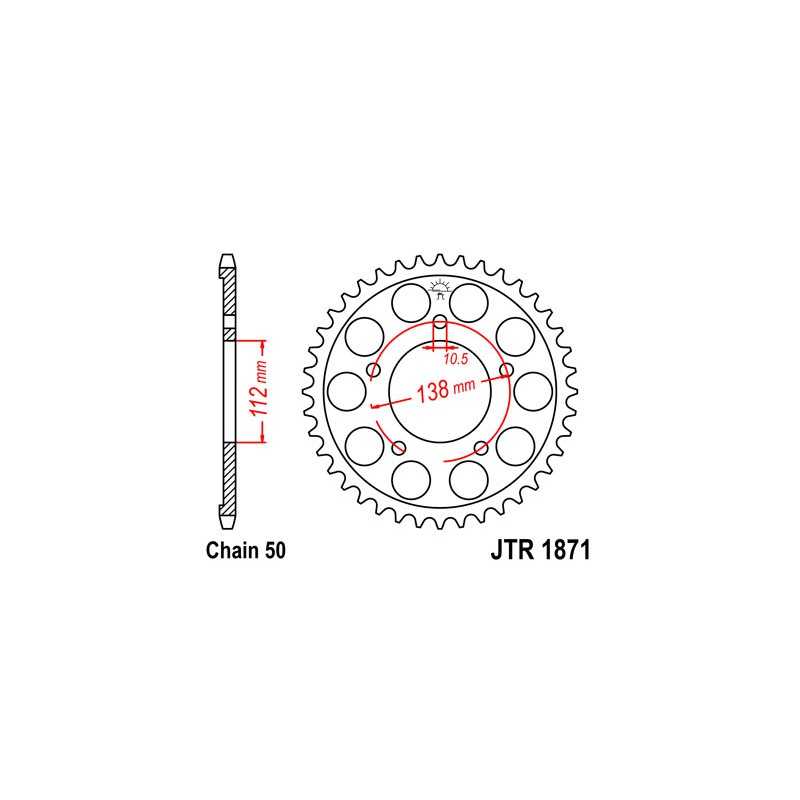 Ring, transmission, rear