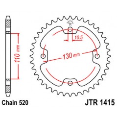 Ring, transmission, rear