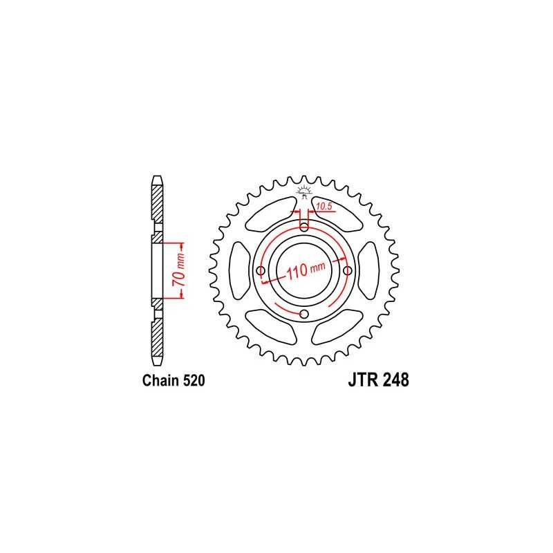 Ring, transmission, rear