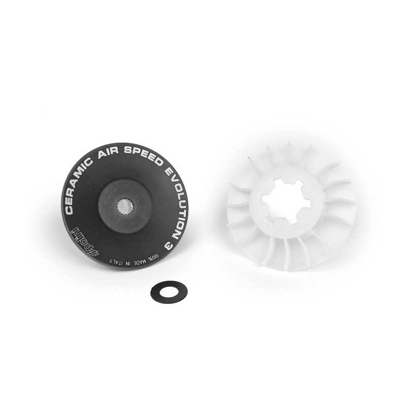 POLINI Polea fija aluminio motor Yamaha-minareli244.0124 PLN2440124
