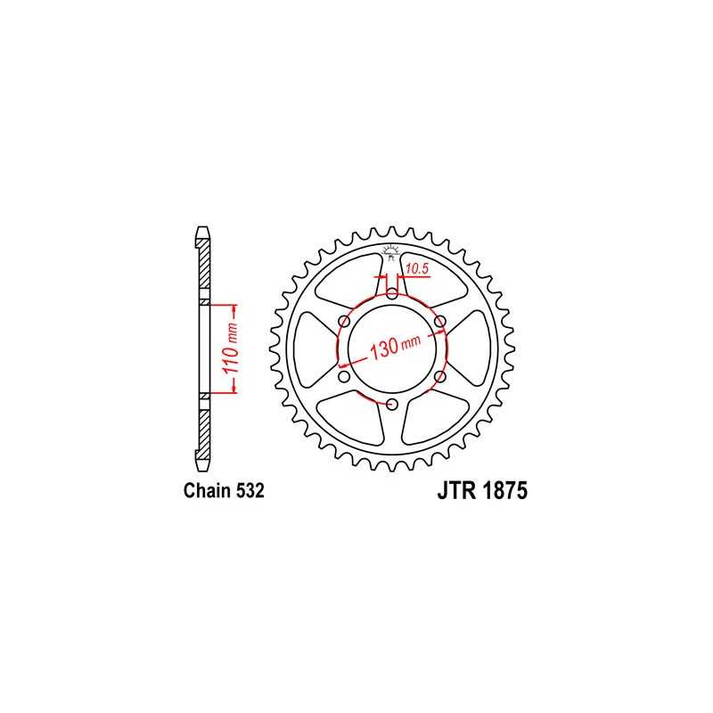 Ring, transmission, rear