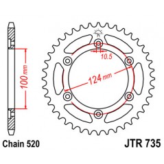 Ring, transmission, rear