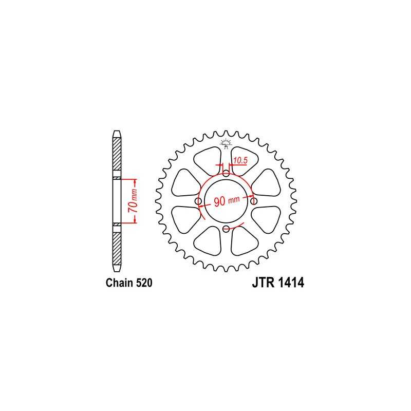 Ring, transmission, rear