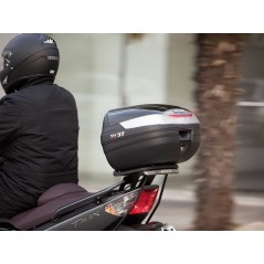 SHAD Baúl trasero para moto SH37 de alta calidad y gran capacidad D0B37100