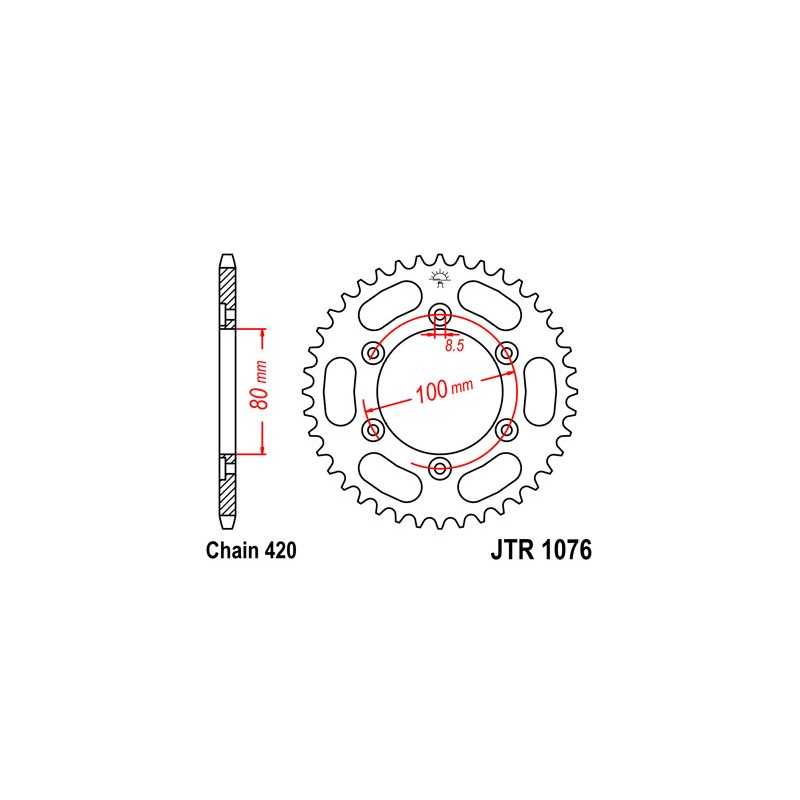 Ring, transmission, rear