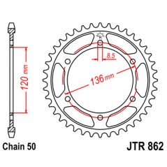 Ring, transmission, rear