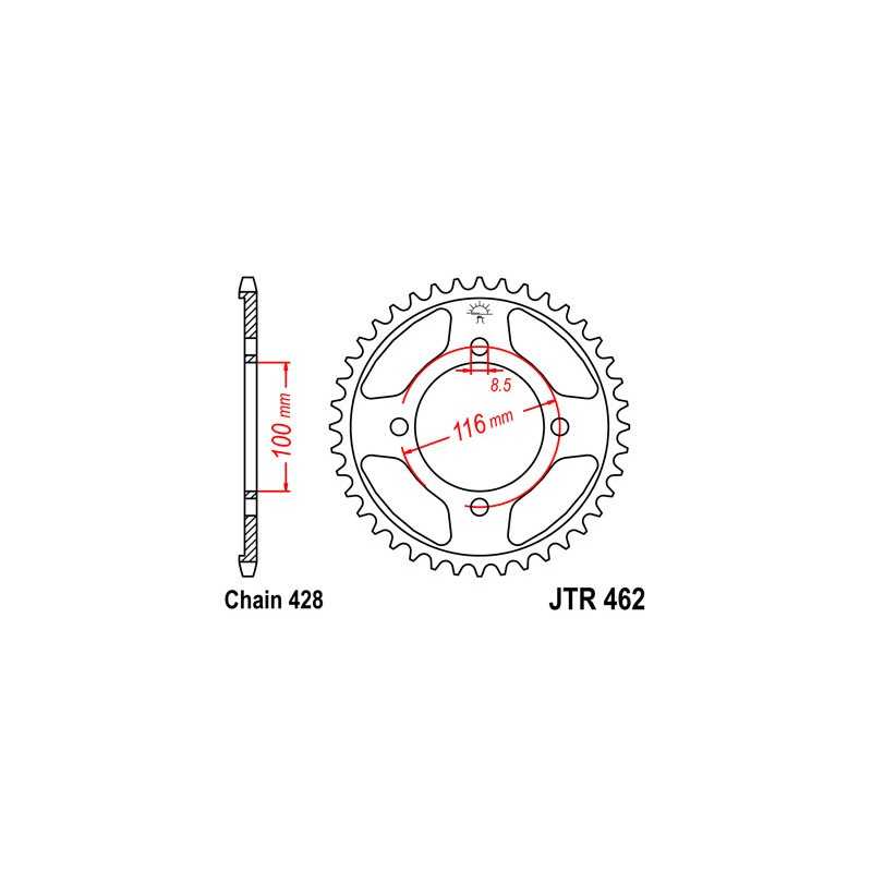Ring, transmission, rear