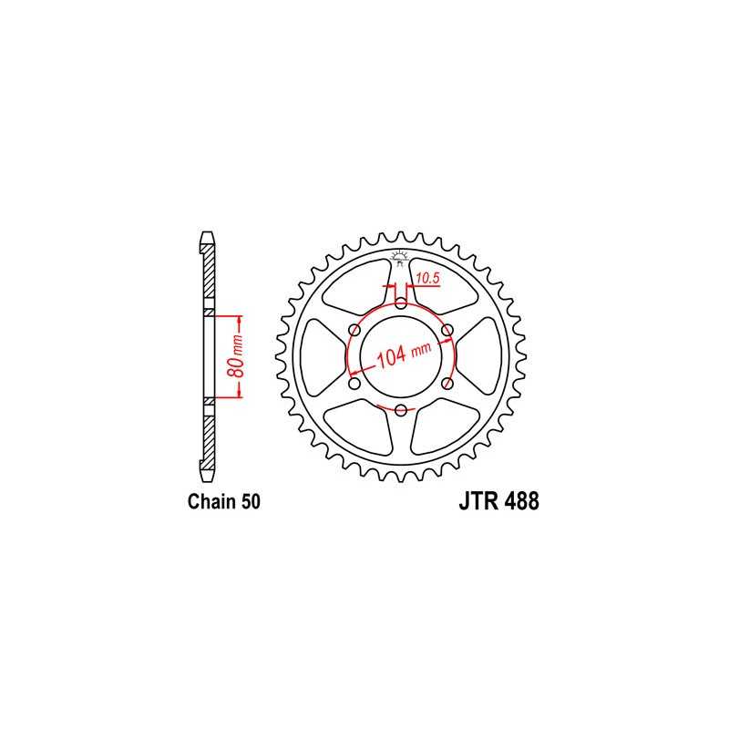Ring, transmission, rear