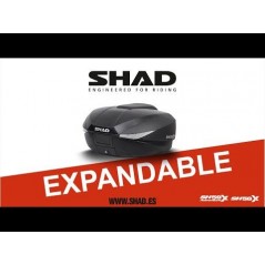 SHAD Maleta de moto expandible SH58X con premio Reddot Design Award 2017 - Marca D0B58206