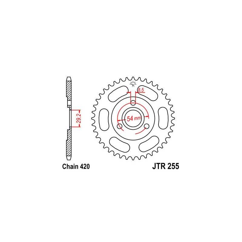 Ring, transmission, rear