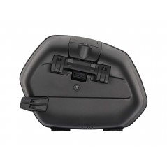 SHAD Juego de maletas laterales SH35 ALUMINIUM para moto, capacidad un casco Jet D0B35100