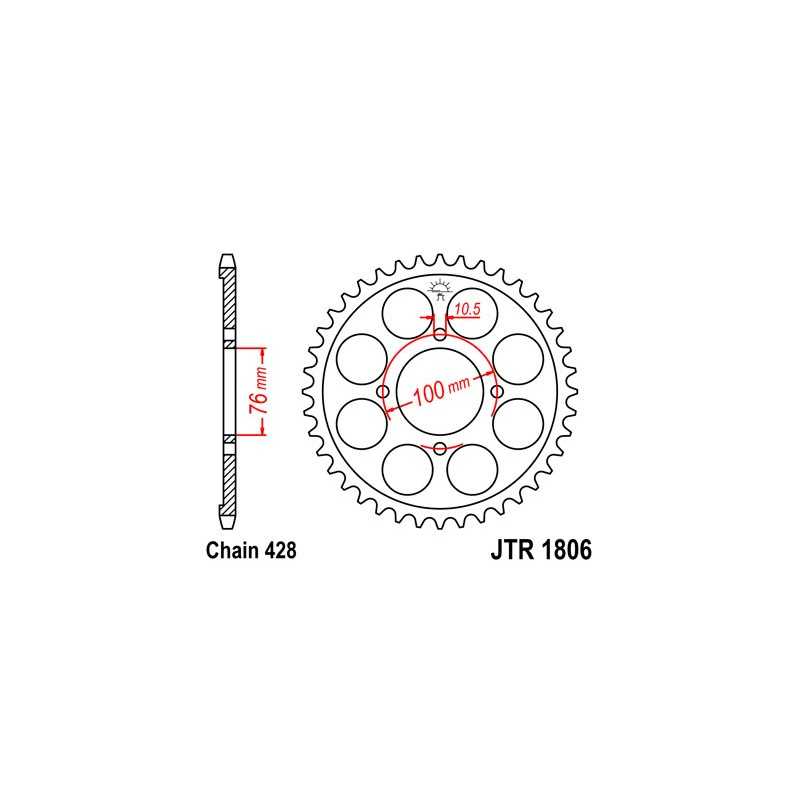 Ring, transmission, rear