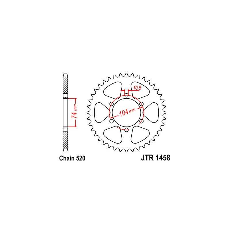 Ring, transmission, rear