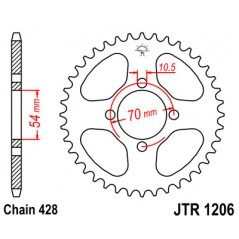 Ring, transmission, rear