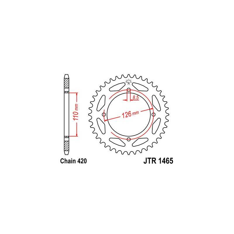 Ring, transmission, rear