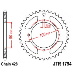 Ring, transmission, rear