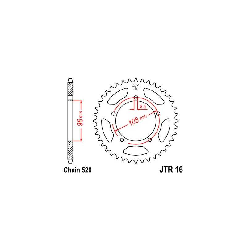 Ring, transmission, rear