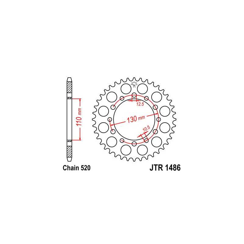 Ring, transmission, rear