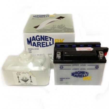 MAGNETI MARELLI MOTORCYCLE BATTERY WITH ACID YB9-B/SM MOB9-B/SM