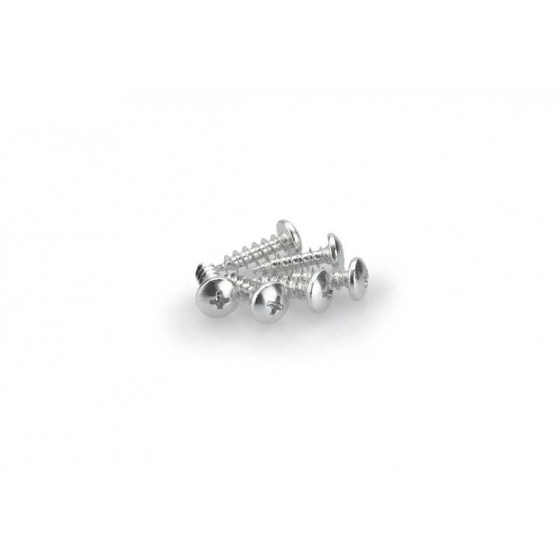 PUIG Pack de 6 tornillos aluminio anodizado M6 x 20mm para planchas con rosca 2542
