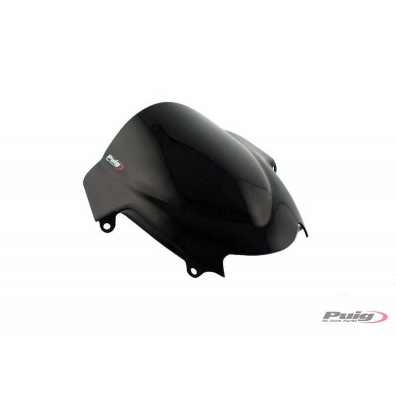 PUIG Cúpula Racing Doble Burbuja para Moto - Altura 340mm x Anchura 360mm Grosor 3mm 2107