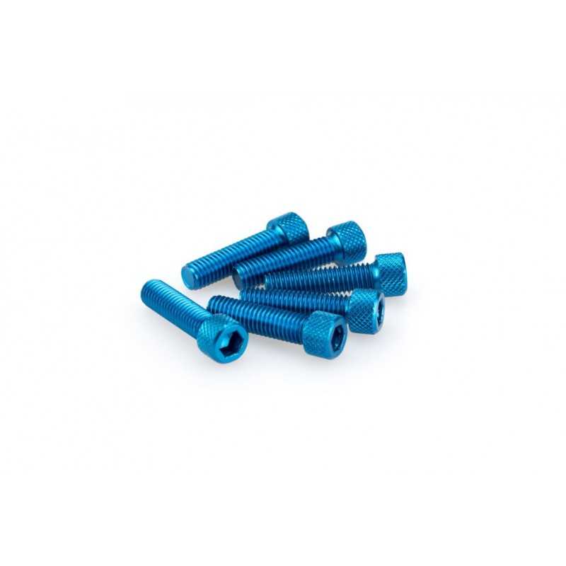 PUIG Pack Blister 6 Tornillos de Aluminio M8 x 30mm - Tornillería Anodizada en Varios Colores la Marca 0473