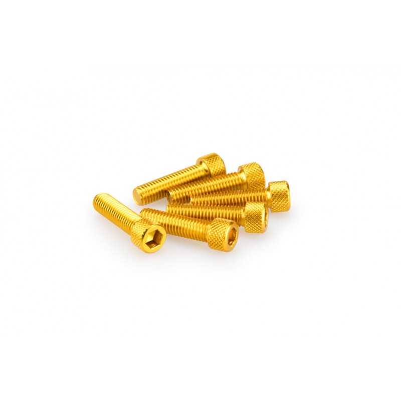 PUIG Pack Blister 6 Tornillos de Aluminio M8 x 30mm - Tornillería Anodizada en Varios Colores la Marca 0473