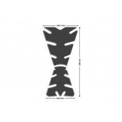 PUIG TANK PROTECTIVE ADHESIVE STICKER PERFORMANCE 5876
