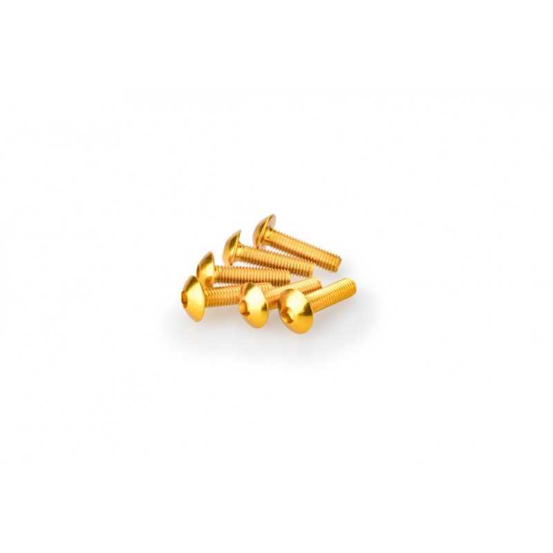 PUIG Pack de 6 tornillos en aluminio anodizado M5 x 20mm 0550